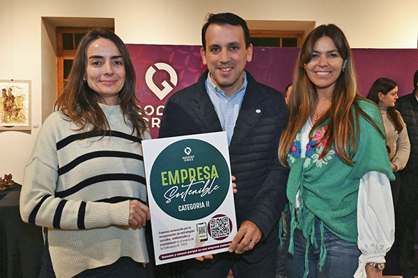 Knight Piésold Argentina certificada como empresa sostenible por la Municipalidad de Godoy Cruz